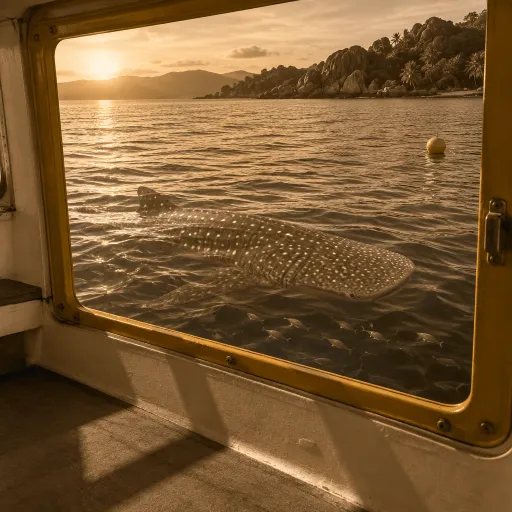 Shark Bank in season: diving with whale sharks off Mahé while the window is open