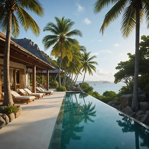Elegant hotels auf Praslin for refined Seychelles island stays