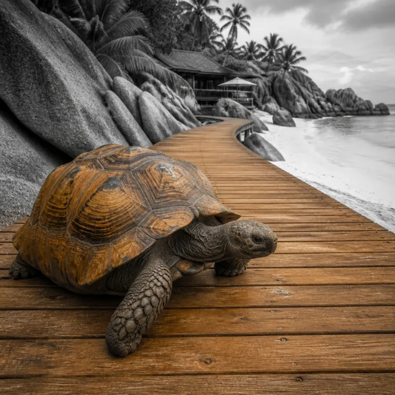 Where to meet giant tortoises in Seychelles during a luxury island stay